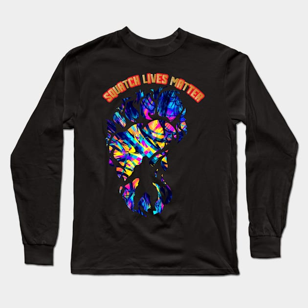 COLORFUL Squatch Matter Vintage Long Sleeve T-Shirt by DiamondBeta